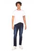 FLYING MACHINE Men Dark Blue Washed denim Jeans