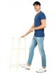 FLYING MACHINE WASHED DENIM  MIDRISE MEN JEANS