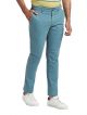 COLOR PLUSS Solid Cotton Blend Super Slim Fit Mens Trousers