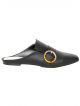 Allen Solly Women Black Solid Mules
