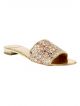 Catwalk Women Golden Flats Sandal