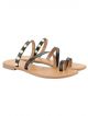 Bata Women Black Flats Sandal
