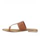 Bata Women Brown Flats Sandal