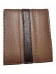 100% Genuine leather Wallet for men(Brown/tan)