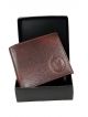 100% Genuine leather Wallet for men w005(Maroon)
