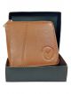 100% Genuine leather Wallet for men w006(Brown)