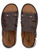 Bata Men Brown Casual Sandal