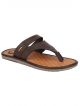 Bata Men Brown Flats Sandal