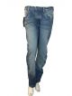 Flying machine midrise curved leg washed denim