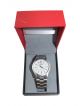 Wrist Watch for Men with stainless steel chain with white color dial case