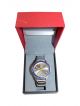 Wrist Watch for Men with stainless steel chain with silver color dial case