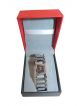 Women Wrist Watch with Silver color Stainless Steel chain 