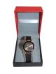 Women Wrist watch with Black color dial case and Black wrist strap