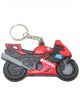 PVC Suzuki Bike Keyring, Keychain