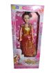 Cute Musical doll in golden dress