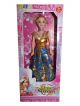 Cute Musical doll in golden dress