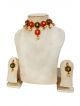 Beautiful choker necklace set  with earrings(Multicolor)