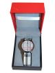 Checkered strap watch