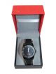 Analog Black Dial case black strap watch for men