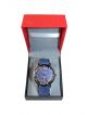 Blue color wrist watch for men