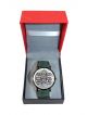 Green color wrist watch for men