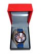 Blue color wrist watch for men