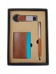 3 in 1 Corporate Gift Set with Pen, Card Holder and Metal Keychain