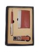 3 in 1 Corporate Gift Set with Pen, Card Holder and Metal Keychain
