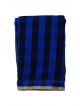 Blue and black color cotton saree for girls/women