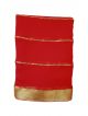 Red color saree for women