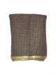 Dark brown color saree for women/Girls