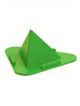 Pyramid Shape Mobile Stand Compatible For All Mobiles And Tablets (Green Color)