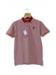 LOTTO Polo Neck Maroon T-Shirt for men