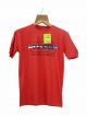 Qurious Red Round neck T-Shirt for men
