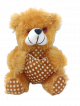 Soft Polka dot design Teddy bear with heart