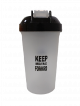 Shaker Bottle with Motivational Quotes  - Keep moving forward (700 ML)