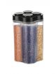 4 Section for Food Cereals Grain Sealed Container (1 Container)