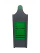  4 in 1 Slicer and Grater Chopper Fruit Slicer VAGETABLE  (Dark Green)