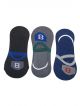 Pack of 3 socks/No Show Loafer Socks