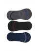 Pack of 3 socks/No Show Loafer Socks