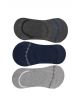 Pack of 3 socks/No Show Loafer Socks