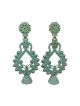 Green color earrings for women/girls