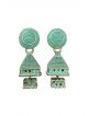 Pista green color jhumki style earring for women/girls