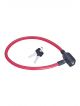 niversal Anti Theft Stainless Steel Cable Lock Coil with 2 Security Keys for Bike, Bicycle, Motorcycle and Helmet 