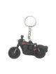 PVC Black colour Bullet bike shape Keyring, Keychain