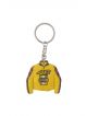 PVC Yellow colour Jacket shape Keyring, Keychain