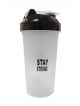 Shaker Bottle with Motivational Quotes  - Stay Strong (700 ML)