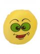 Cute smiley cushion pillow with green eye