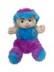 Soft stuffed fur doll Blue and purple (38CM)
