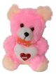 Cute soft pink teddy bear with heart(36CM)